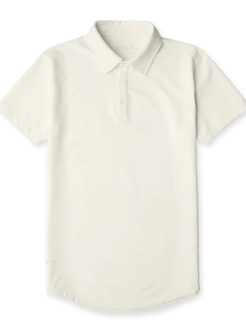 BYLT Basics Men’s Polo - Bone - Picture 3 of 4